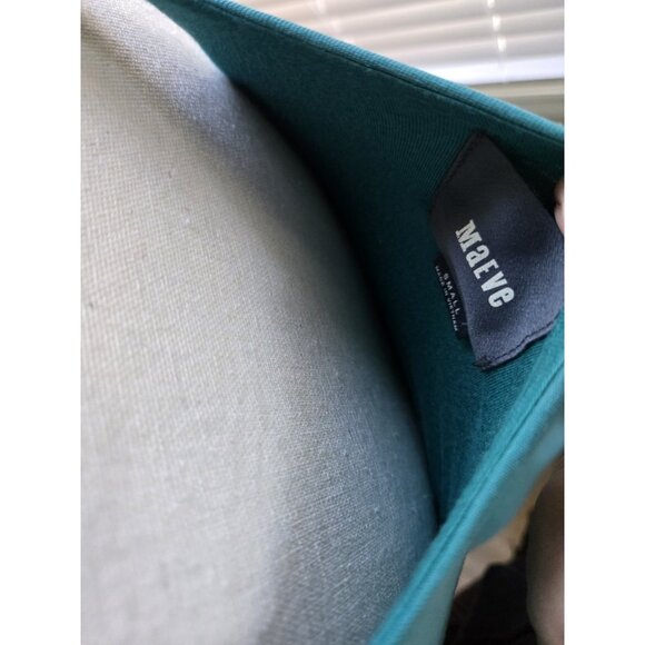 Maeve Assymetrical Dark Teal Dress Greek Style - Picture 7 of 9